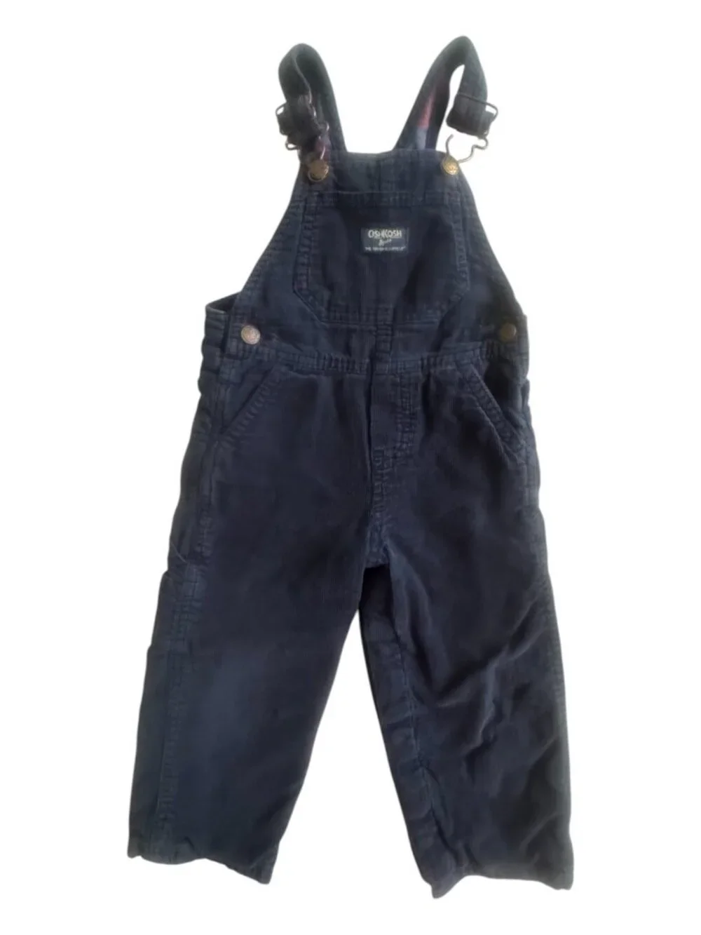 Oshkosh Blue Corduroy 18 months Overalls